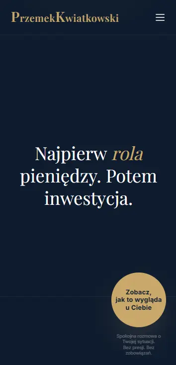 Strona Przemka Kwiatkowskiego